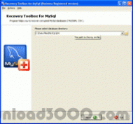 Recover MySql Free screenshot